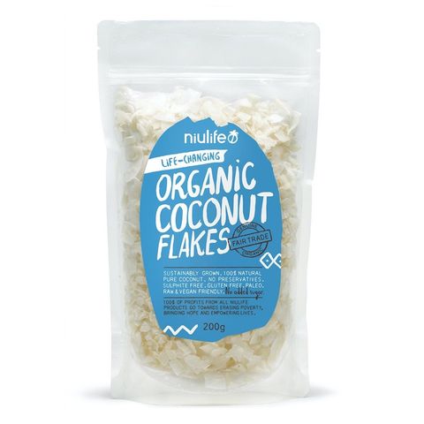 Niulife Organic Coconut Flakes - 200g