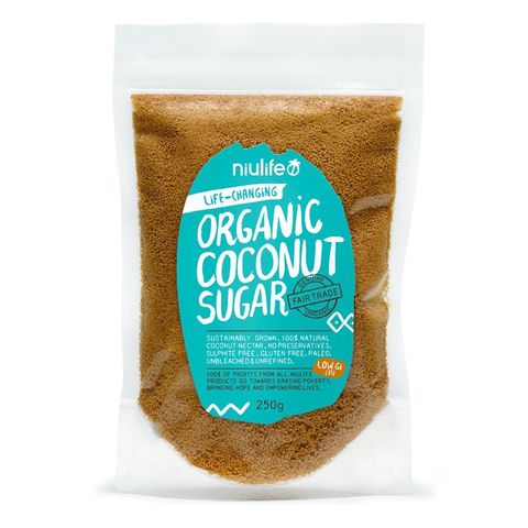 Niulife Organic Coconut Sugar - 250g