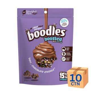 [] boodles Chocolate Speckle 90g 10 Pack (Refrigerated)