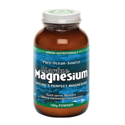 Green Nutritionals Marine Magnesium 100g powder