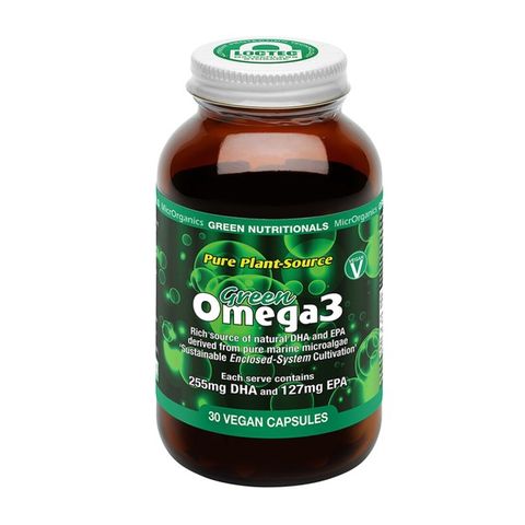 Green Nutritionals Vegan Omega3 30 capsules