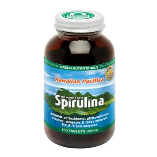 Green Nutritionals Hawaiian Pacifica Spirulina 100T