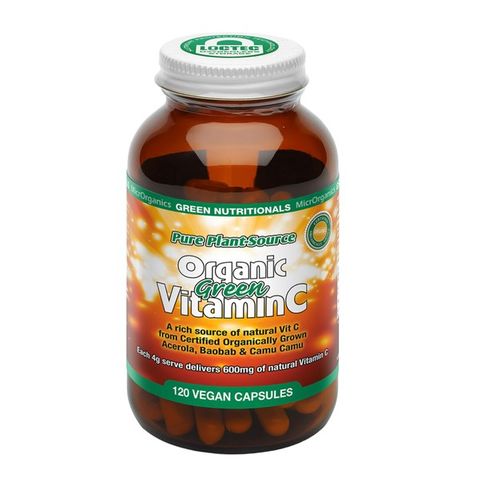 Green Nutritionals Green Vitamin C 120 capsules