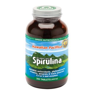 Green Nutritionals Hawaiian Pacifica Spirulina 200T