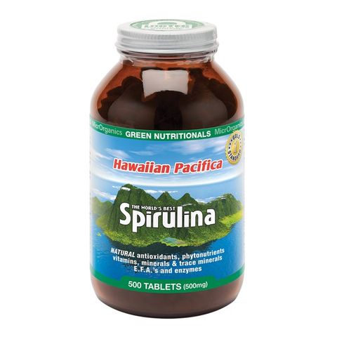 Green Nutritionals Hawaiian Pacifica Spirulina 500T