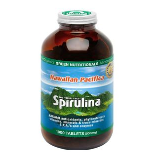 Green Nutritionals Hawaiian Pacifica Spirulina 1000T