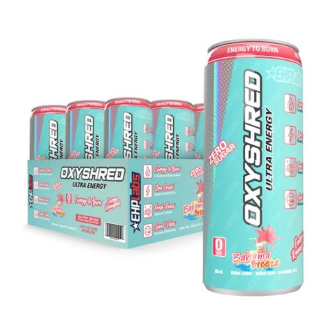 EHP Labs OxyShred RTD Bahama Breeze 355ml 12 Pack