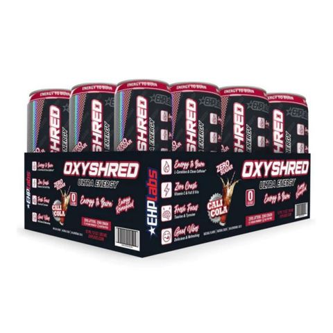 EHP Labs OxyShred RTD Cali Cola 355ml 12 Pack