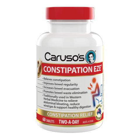 Carusos Natural Health Constipation Eze 60T