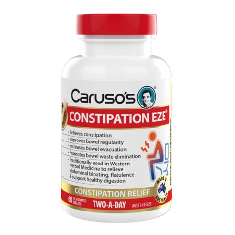 Carusos Natural Health Constipation Eze 60T