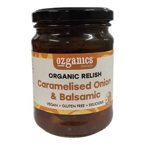 Ozganics Caramel Onion Balsamic Relish 250g