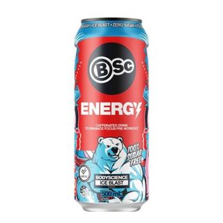 Body Science Energy Drink Ice Blast 500ml 12 Pack