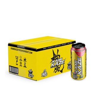 Athletic Sports Kamikaze Energy Mango Slushy 500ml 12 Pack