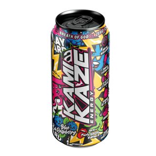 Athletic Sports Kamikaze Energy Blue Raspberry 500ml 12 Pack