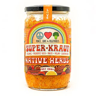 [] Peace Love Vegetables Native Herbs Sauerkraut - 580g (Refrigerated)