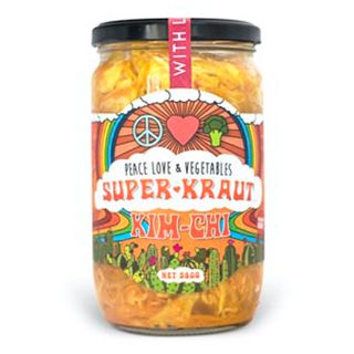 [] Peace Love Vegetables Kimchi Sauerkraut - 580g (Refrigerated)