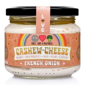 [] Peace Love Vegetables French Onion Cashew Cheese - 280g (Refrigerated)