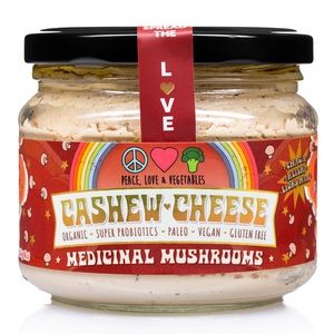 [] Peace Love Vegetables Medicinal Mushroom Cashew Cheese Dip - 280g (Refrigerated)