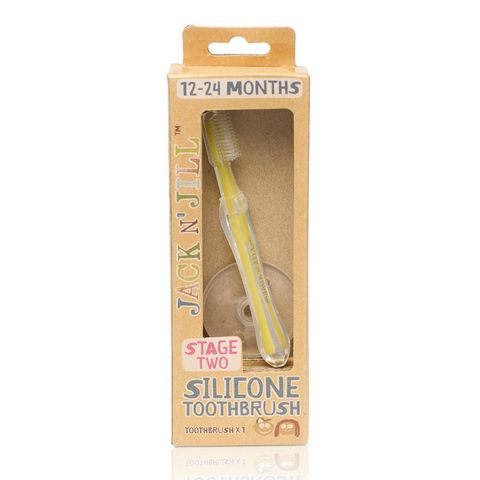 Jack n Jill Silicone Toothbrush