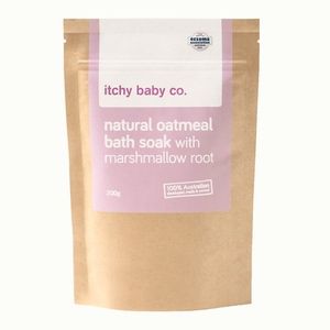 Itchy Baby Co Itchy Baby Natural Oatmeal Bath Soak Marshmallow  200g