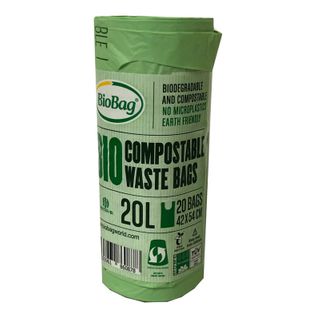 BioBag Compostable Bin Liners 20L (20 Pack)