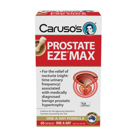 Carusos Natural Health Prostate EZE MAX 60 Capsules