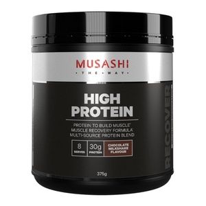 Musashi High Protein chocolate 375g