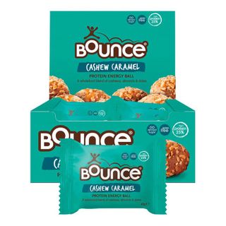 Bounce Cashew Caramel Protein Energy Balls - 12 x 40g