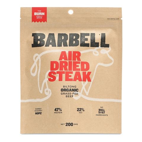 Barbell Foods Air Dried Steak Burn 200g