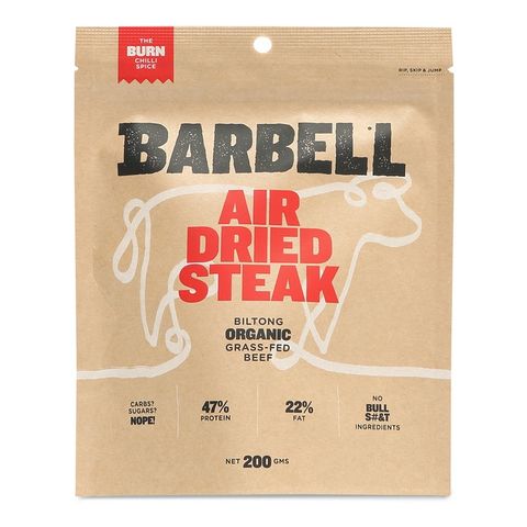 Barbell Foods Air Dried Steak Burn 200g