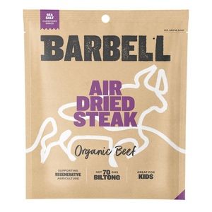 Barbell Foods Air Dried Steak Sea Salt 70g