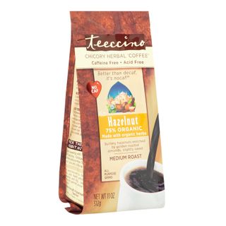 Teeccino Chicory Herbal Coffee All Purpose Grind Hazelnut Medium Roast 312g