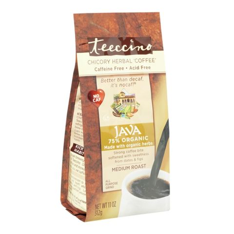 Teeccino Chicory Herbal Coffee All Purpose Grind Java Medium Roast 312g