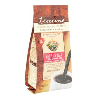 Teeccino Chicory Herbal Coffee All Purpose Grind Vanilla Nut Medium Roast 312g