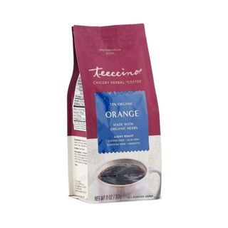 Teeccino Chicory Herbal Coffee All Purpose Grind Orange Light Roast 312g