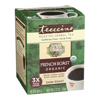 Teeccino Roasted Herbal Tea Organic French Roast 10 Teabags 60g