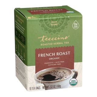 Teeccino Roasted Herbal Tea Organic French Roast 10 Teabags 60g
