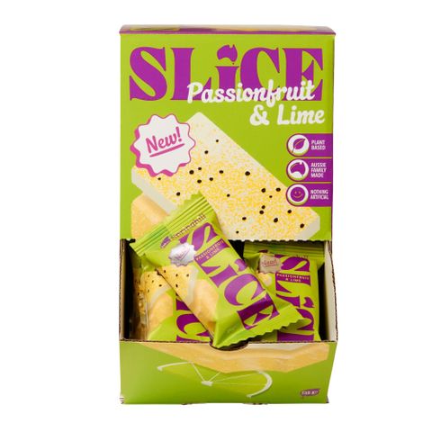 [] Springhill Farm Slice Passionfruit & Lime 24 x 25g (Refrigerated)