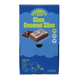 [] Springhill Farm Slice Choc Coco 24 x 25g (Refrigerated)