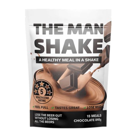 Cranky Health The Man Shake Chocolate 840g