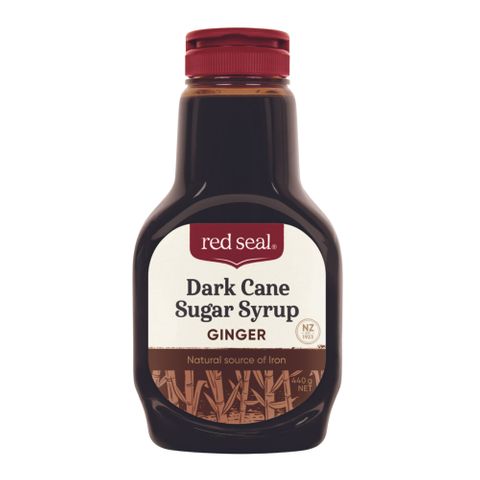 Red Seal Dark Cane Sugar Syrup with Ginger 440g