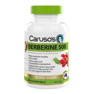 Carusos Natural Health Berberine 500 60 Tablets