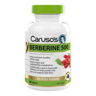 Carusos Natural Health Berberine 500 60 Tablets