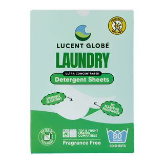 Lucent Globe Laundry Detergent Sheets Frag Free 80 Washes