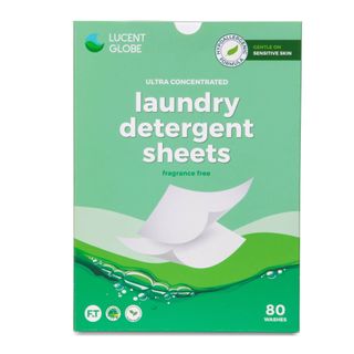 Lucent Globe Laundry Detergent Sheets Frag Free 80 Washes