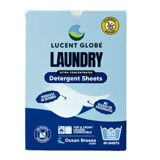 Lucent Globe Laundry Detergent Sheets Ocean 80 Washes