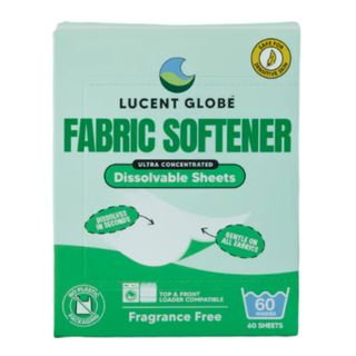 Lucent Globe Fabric Softener Sheets Frag Free 60 Washes