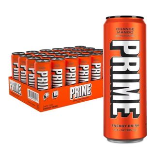 Prime Energy Orange Mango 355ml 24 Pack