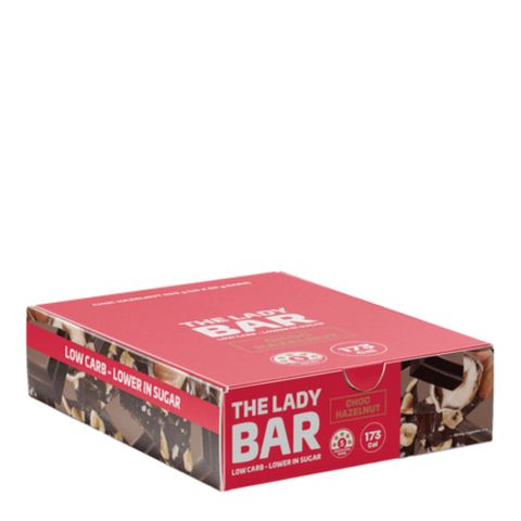 Cranky Health The Lady Bar Protein Choc Hazelnut 50g 10 Pack