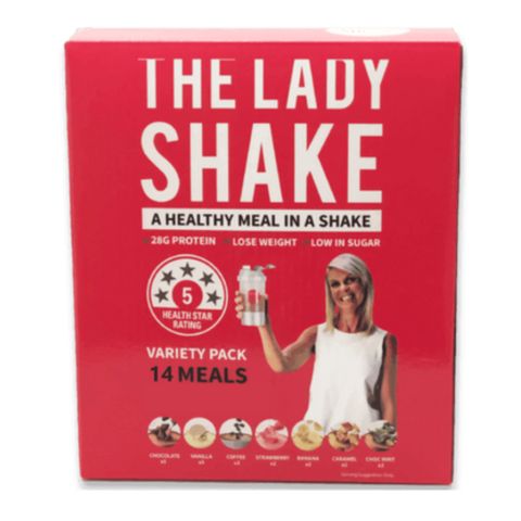 Cranky Health The Lady Shake Variety Pack 14 Pack